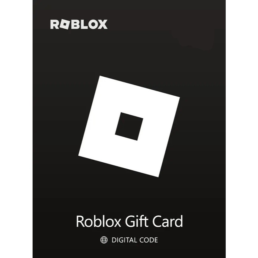 Roblox Gift Card Digital Code