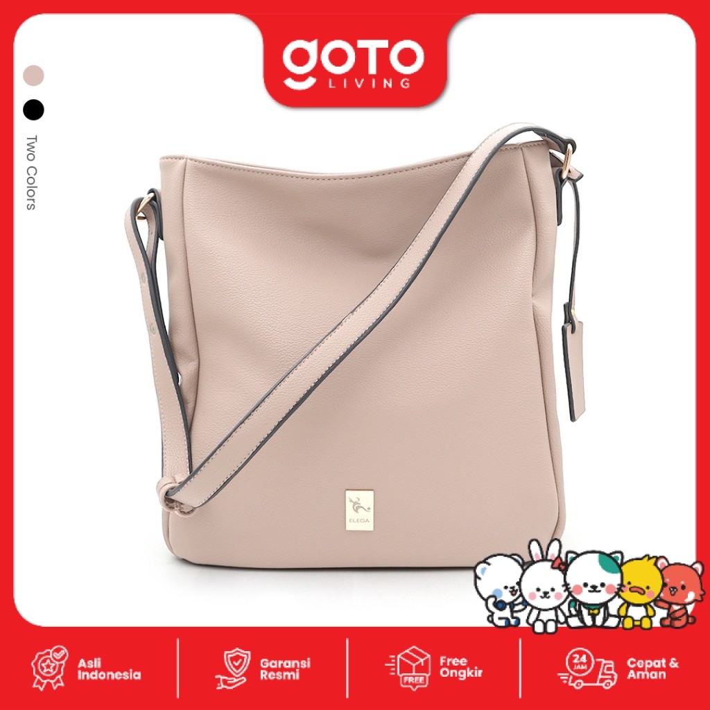 Elega Eleanor Tote Bag Shoulder Perempuan Tas Jinjing Wanita Kekinian