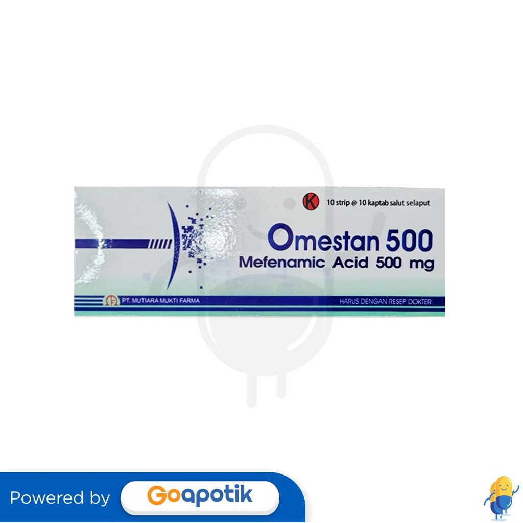 Omestan 500 Mg Box 100 Kaplet