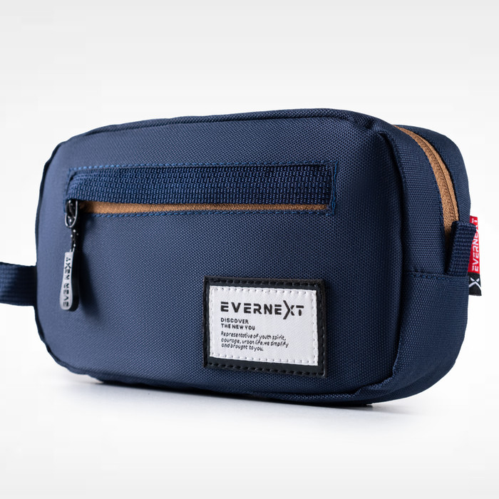 

BEST P R O M O Tempat Pencil Case Organizer Wadah Pensil Unik Simpel Mahasiswa - Navy