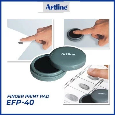 

Artline fingerprint pad/stempel sidik jari EPF-40