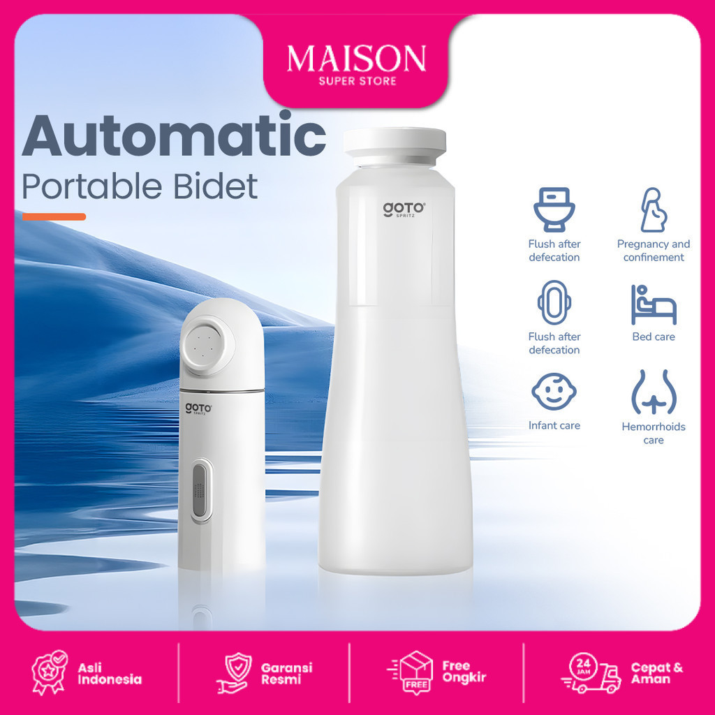 Goto Spritz Bidet Semprotan Cebok Otomatis Toilet Portable Travel