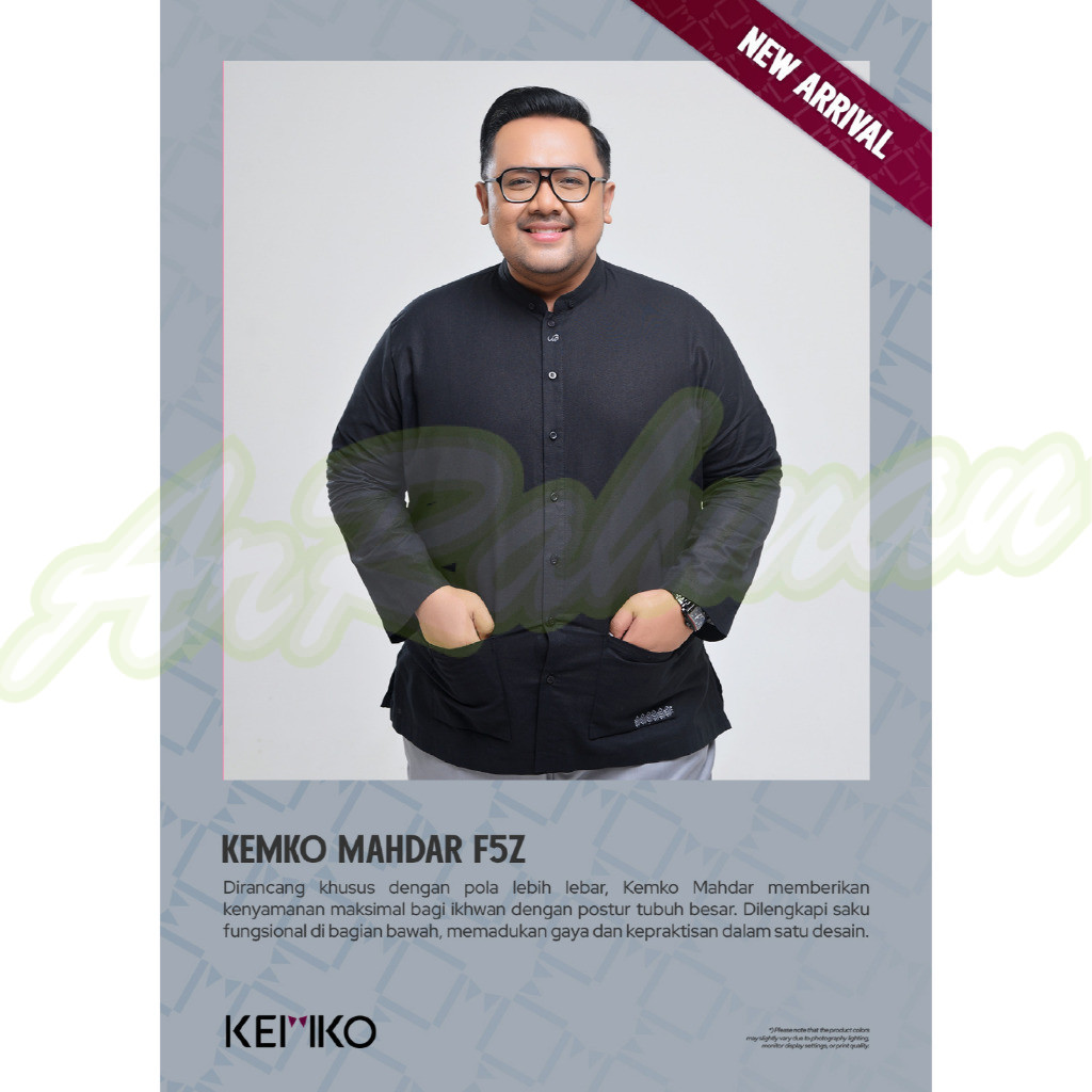 DISKON Rabbani - Kemko Mahdar F5Z ( Father Size / Jumbo ) / Kemeja Koko Rabbani Terbaru Original Mur