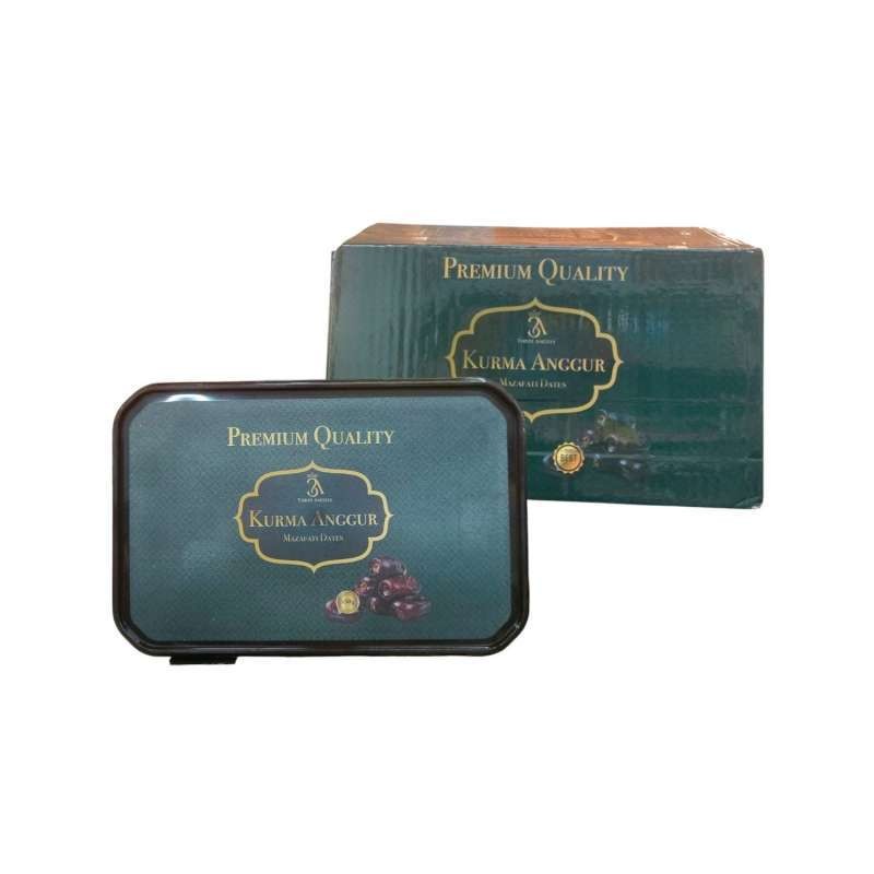 

Three Angels Kurma Anggur Premium Quality Mazafati Dates 1 Karton (12 x 550gr)