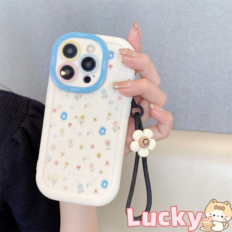 case OPPO Bunga-bunga yang indah Casing ponsel cocok untuk OPPO A15 A16 A17 A53 A54 A55 A57 A58 Case