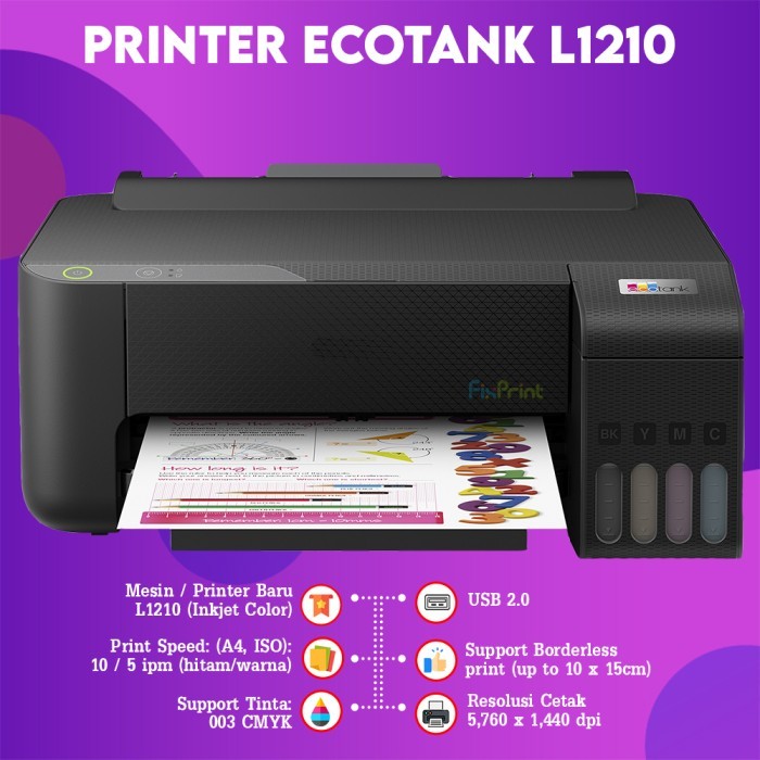 PRINTER EPSON L121 L-121 L 121 PRINTER MURAH A4 PENGANTI L120 L-120 L3210 L3211