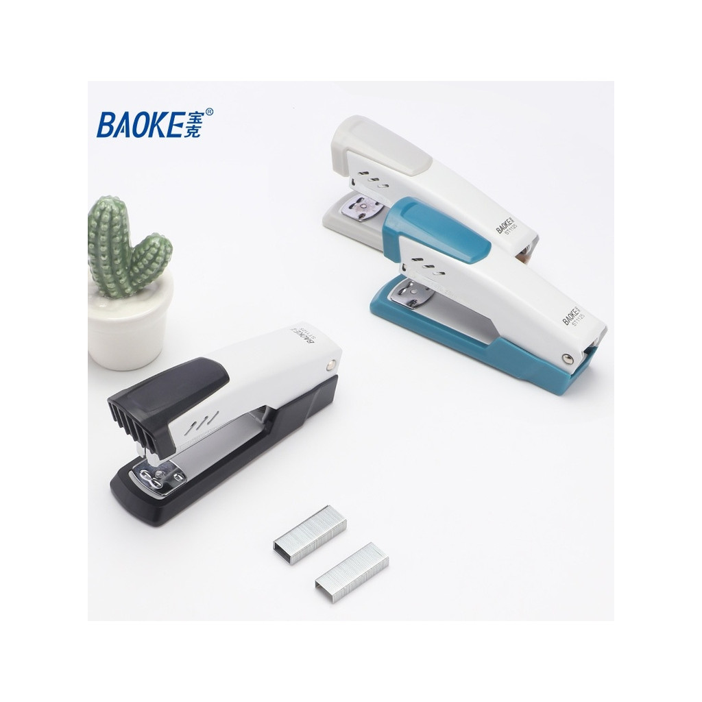 

Stapler Studi Kantor Logam Tahan Lama Baoke ST1125