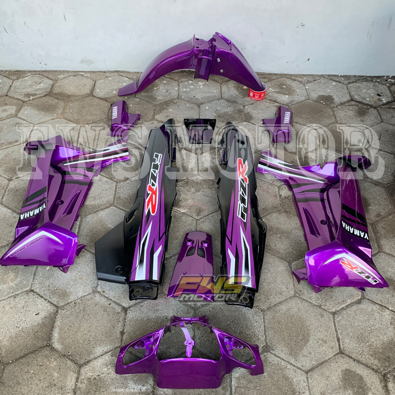 Fullset Body Halus Fizr Ungu Violed / Ungu Terong