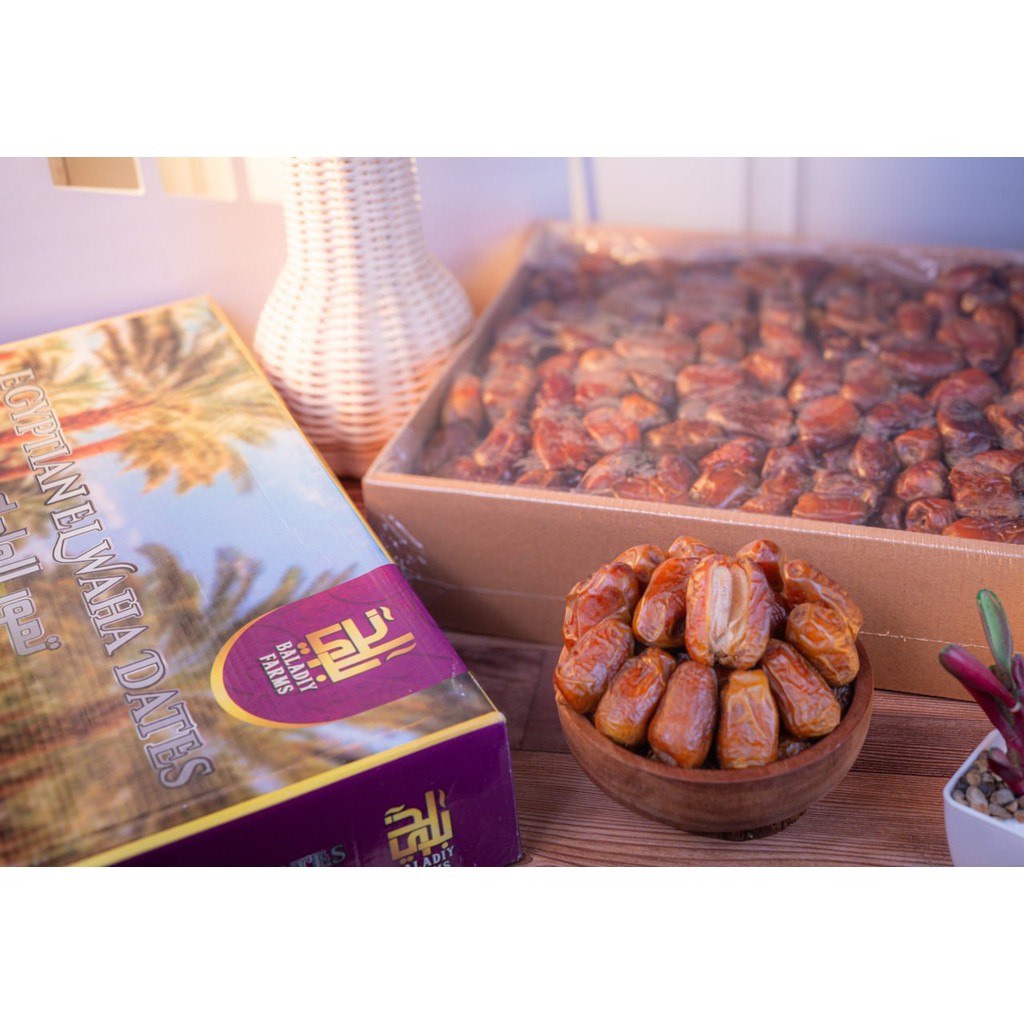 

Kurma Mesir Egyptian Elwaha Dates - Balady Farms Premium Dates