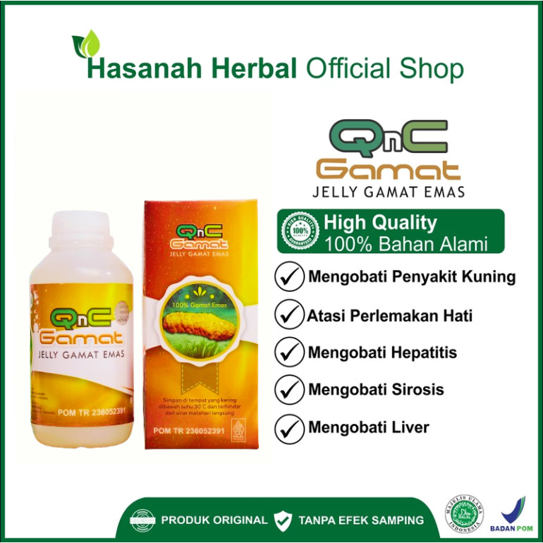 

Obat Hepatitis Akut Penyakit Kuning Liver Gangguan Fungsi Hati Perlemakan Hati QNC Gamat Jelly Gamat Emas 100% Gamat Emas