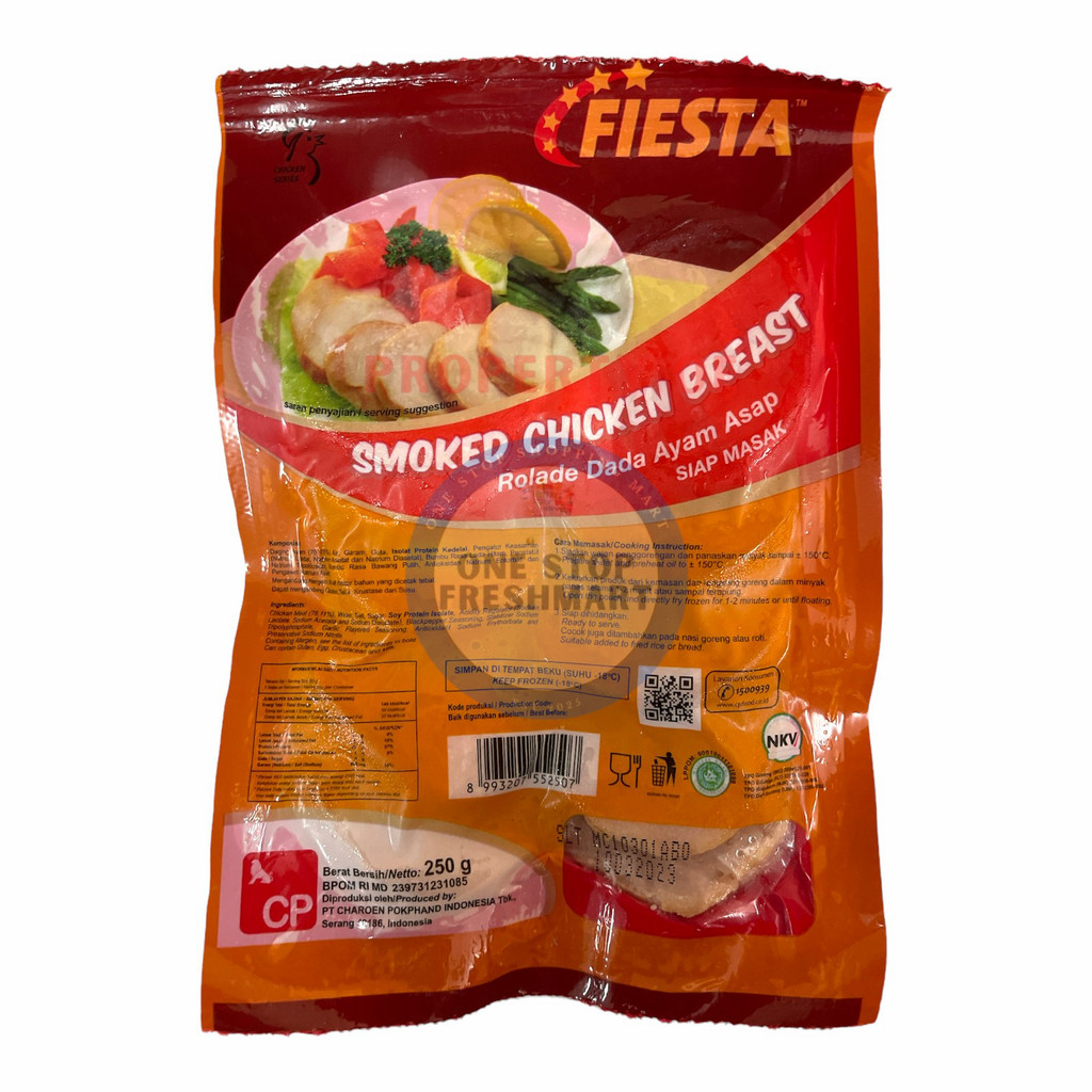 

FIESTA SMOKE CHICKEN BREAST 250GR
