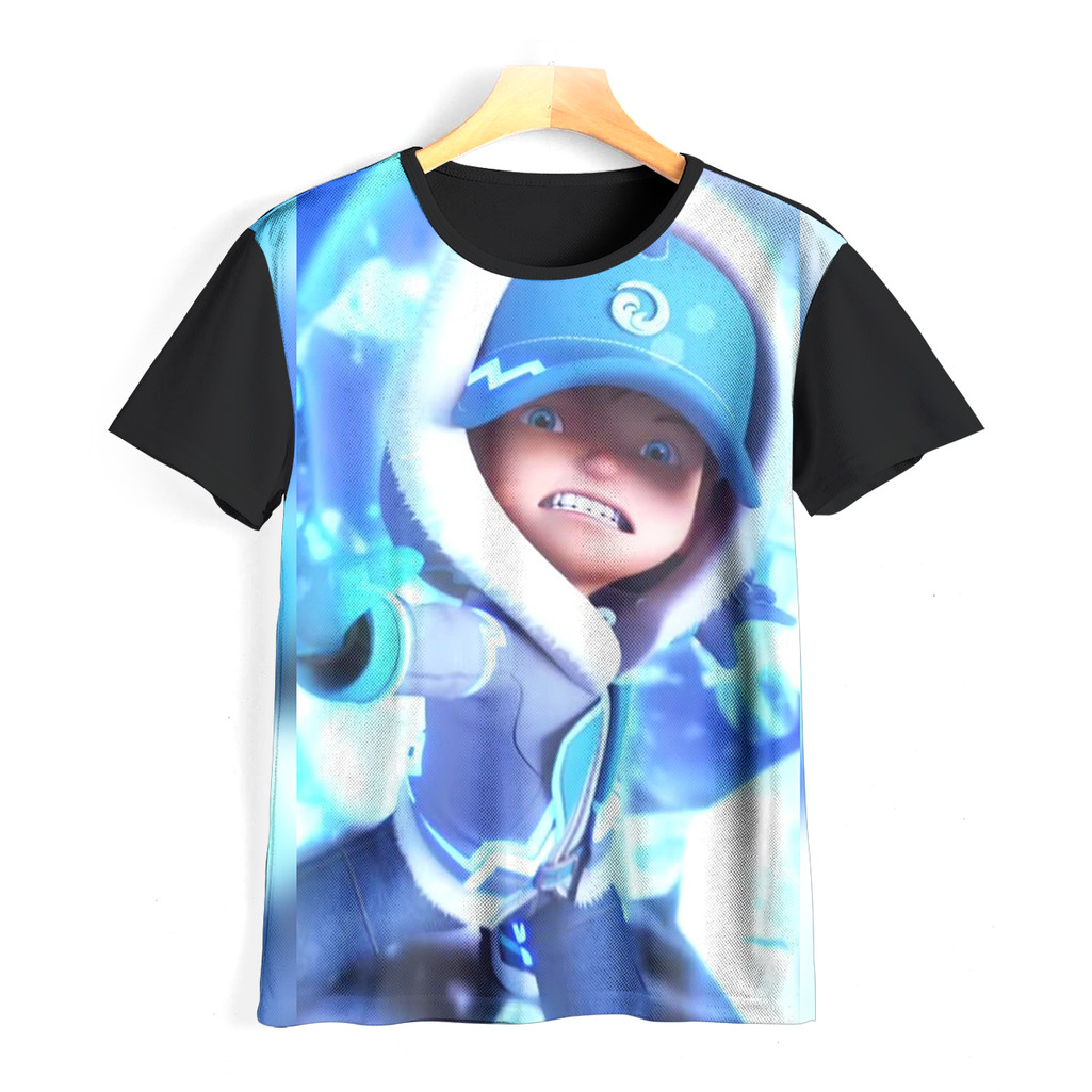 Kaos Boboiboy Keren dan Adem | Kaos Boboiboy Anak & Dewasa | 0007BBY