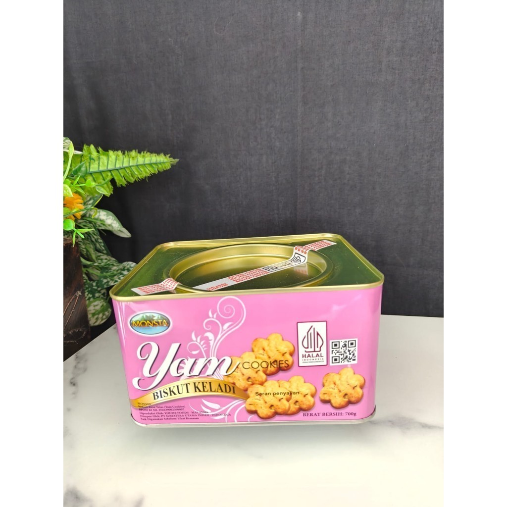 

MONSTA YAM COOKIES | YAM COOKIES BISKUIT KELADI | TARO BISKUIT 700 GRAM