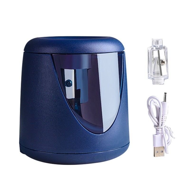 

Electric Pencil Sharpener USB Pencil Sharpener With Pencil Saver Suitable For Colored Pencils(6-8.5Mm) Gift