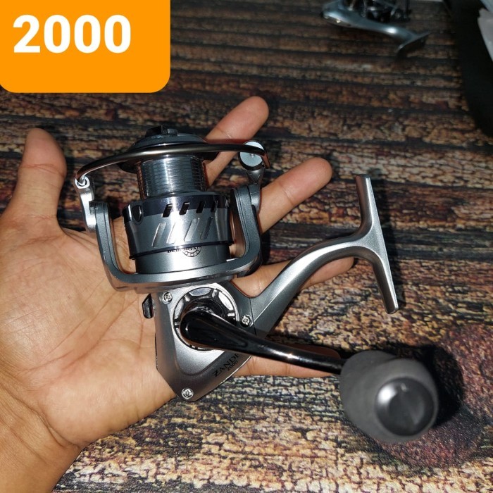 Spinning Reel Maguro ZANDER POWER HANDLE ukuran 1000, 2000, 3000, 4000 - MGR ZANDER 2000