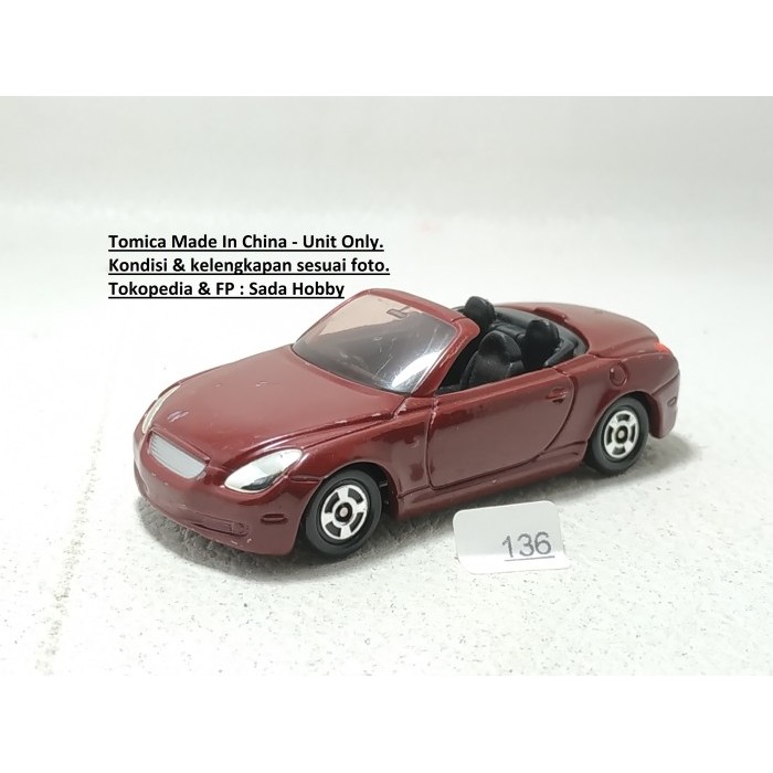 Tomica No 24 Toyota Soarer Merah Unit Only