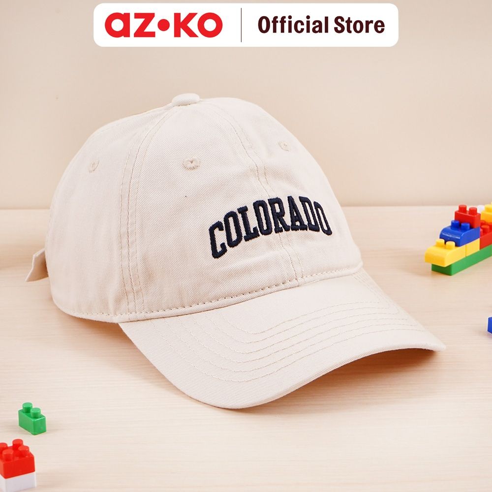 AZKO Ataru Topi Baseball Colorado Aksesoris Kepala Baseball Cap Topi Stylish Unisex Serbaguna Fashio