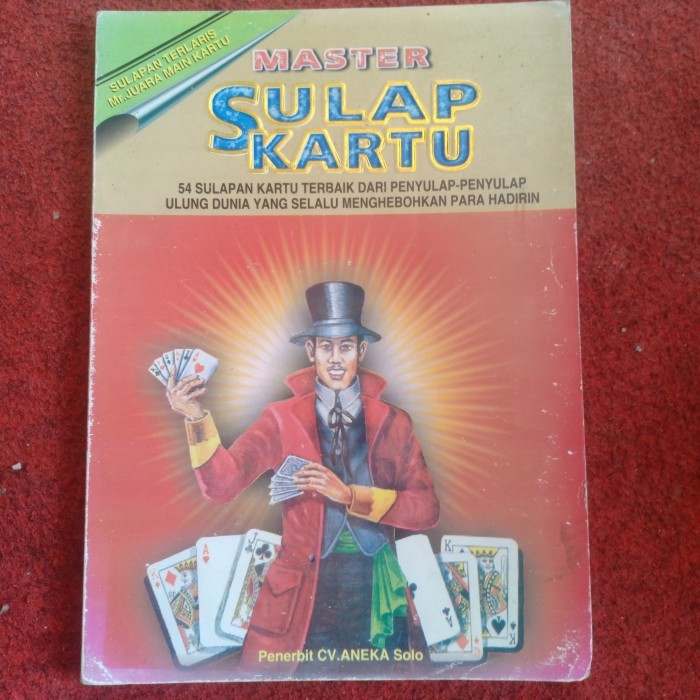 MASTER SULAP KARTU 54 SULAPAN KARTU DARI PESULAP-PESULAP ULUNG DUNIA