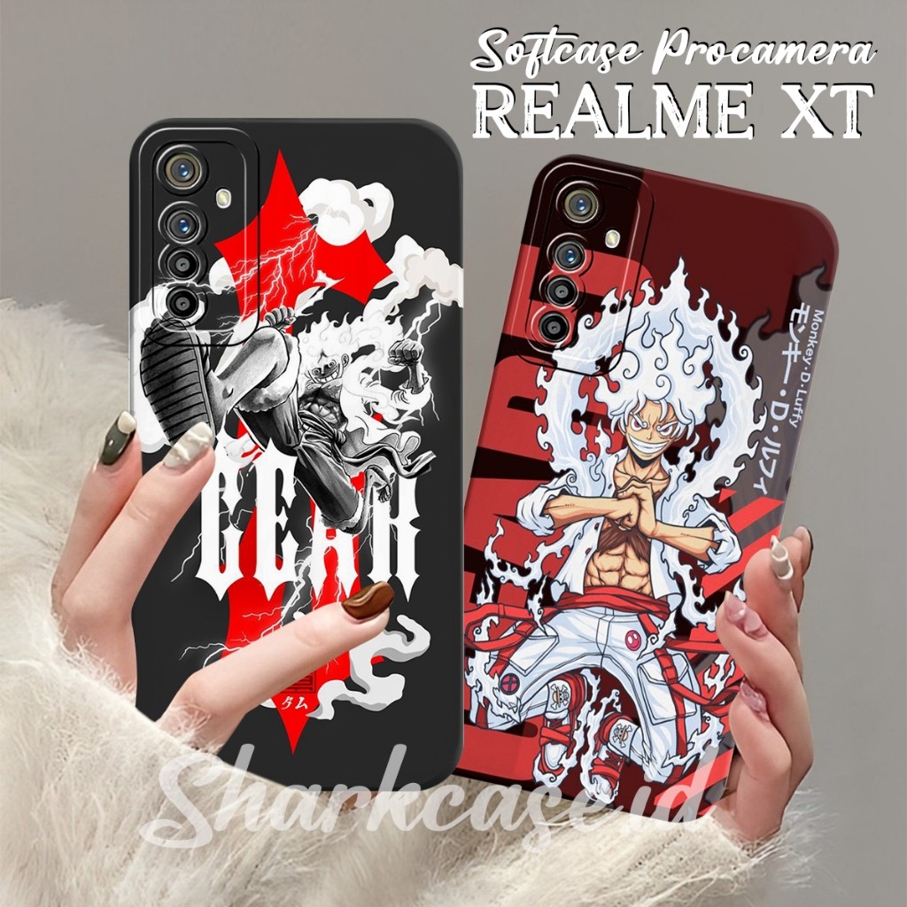 [SHARKCASE] Case Realme XT 5 PRO REALME 5 5i 5s C3 3 REALME 3 PRO C21 C21Y C25Y Motif Anime One Piec