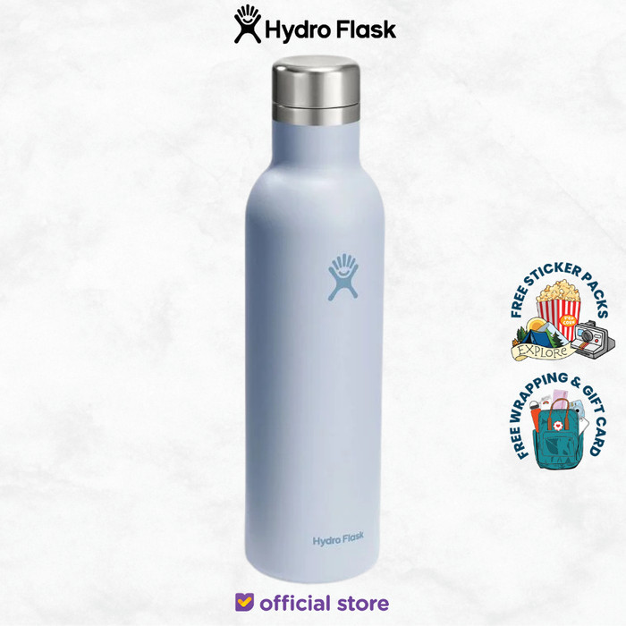 Botol Wine Stainless Steel Hydro Flask Ceramic Wine Bottle 25 oz / 750 ml Surf