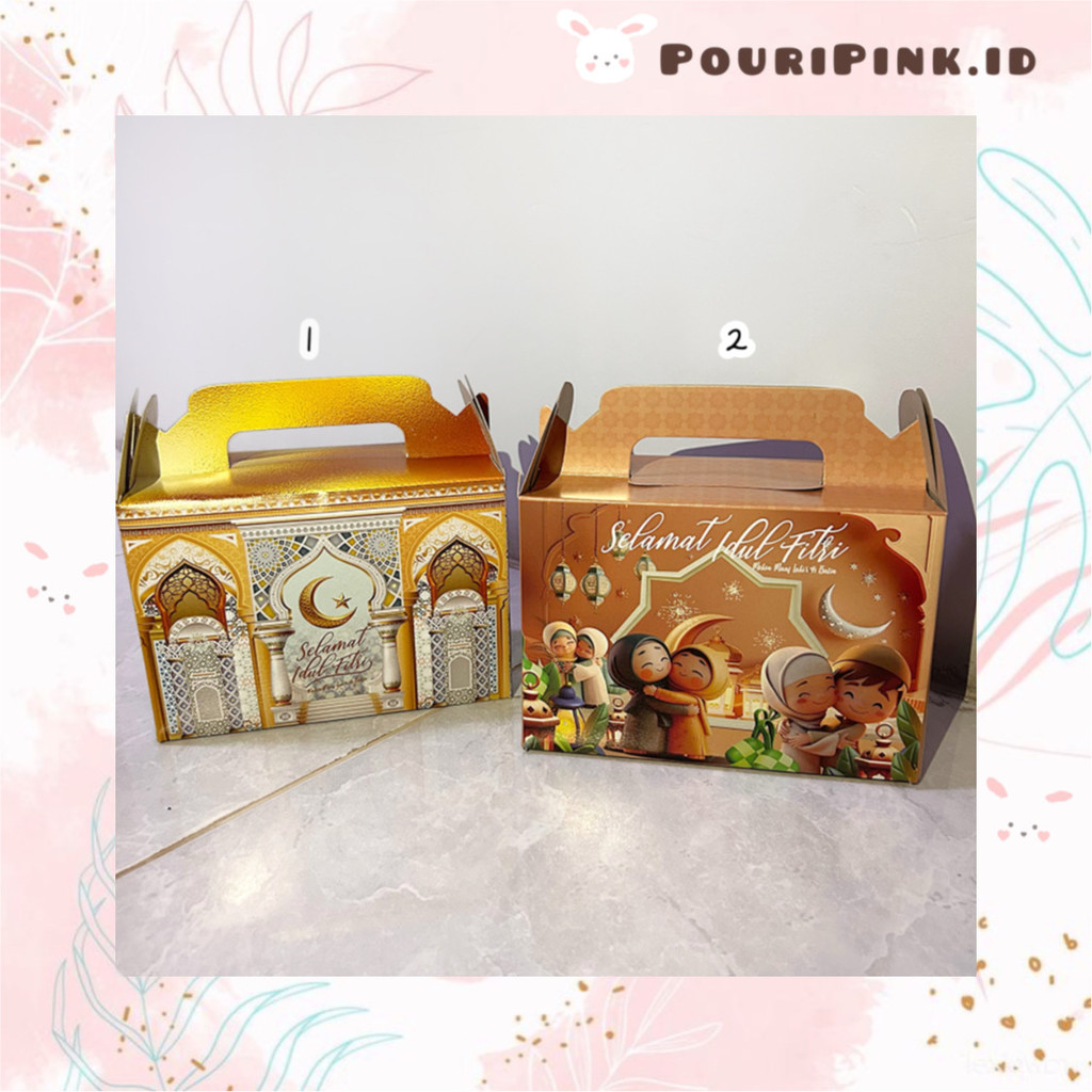 

GBOX Gable Box L Toples 300-800ml Lebaran Idul Fitri 2025 Aesthetic Hampers Parcel Ramadhan Snack Anak Muslim Mtp Banjar Martapura PouriPink.id