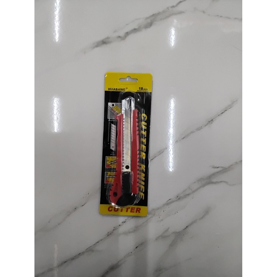 

CUTTER KNIFE 18MM CUTTER PISAU