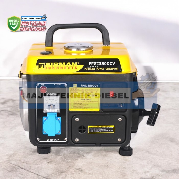 Genset Gasoline Generator Firman 800 Watt FPG 1350 DCV Fi 2tak