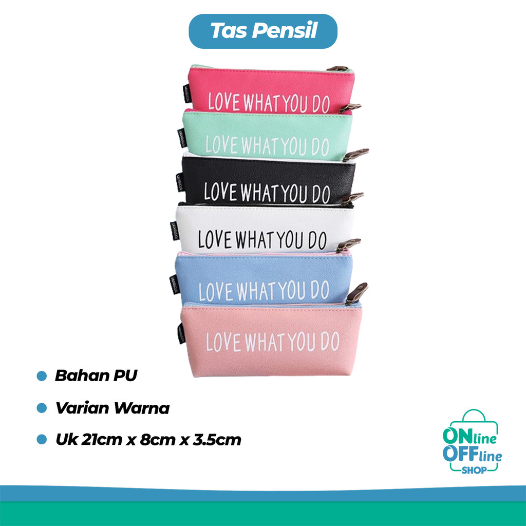 

Tas Pensil Tempat Alat Tulis Tempat Pulpen Dan Pensil Bahan PU New Trending 305
