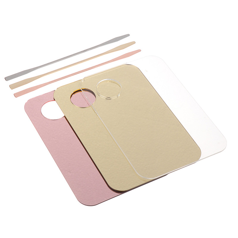 

Acrylic Palette Spatula Rod Gel Foundation Eye Shadow Mixing Cream Pigments for Watercolor Paints Painting Art Supplies