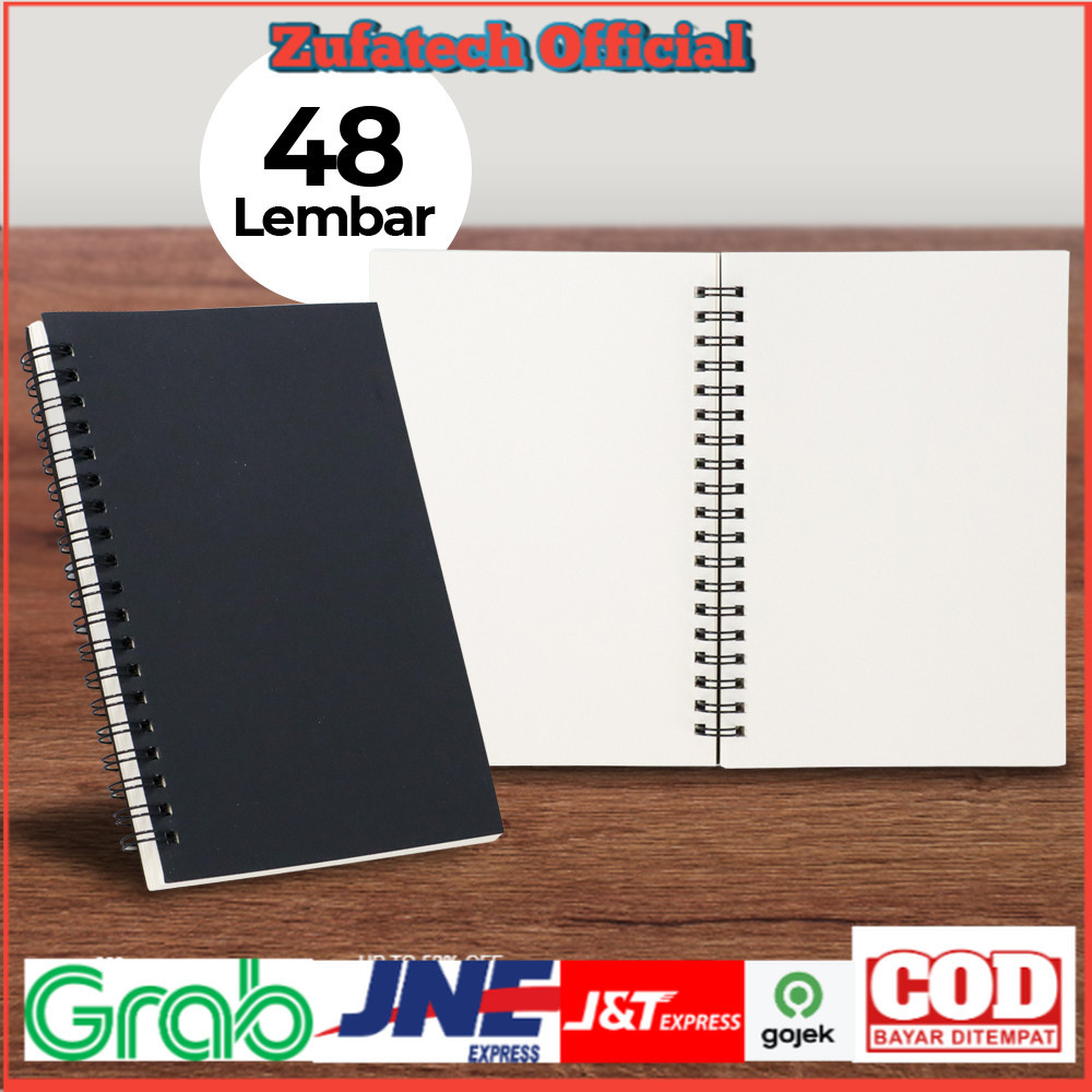 

JESJELIU Buku Diary Menggambar Sketchbook Drawing Memo Pad Notebook - 7ROT1NOH