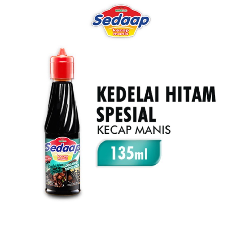 

[MT] Sedaap Kecap Manis Kedelai Hitam Spesial Botol 135 ml