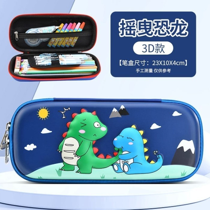 

TERLARIS! Tempat Pensil 3D / Pencil Case Cute Box Unicorn Kawaii Stationery - 2Dino