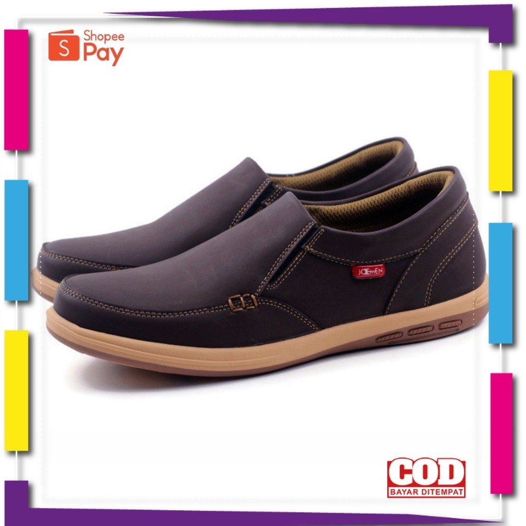 UKURAN SIZE 37 38 39 40 41 42 43 44 45 / Sepatu Pria Kulit J 21 Sepatu Kulit Kerja Original 100% Cas