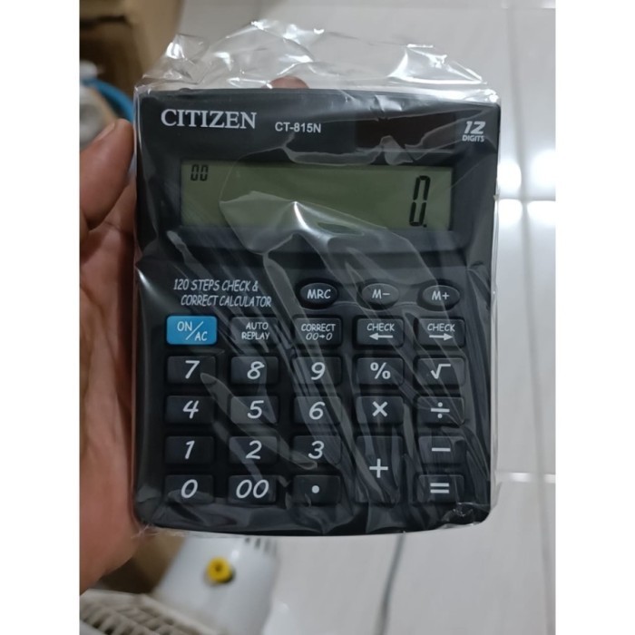 

Kalkulator Citizen CT 815N - Kalkulator Check & Correct - 12 Digit