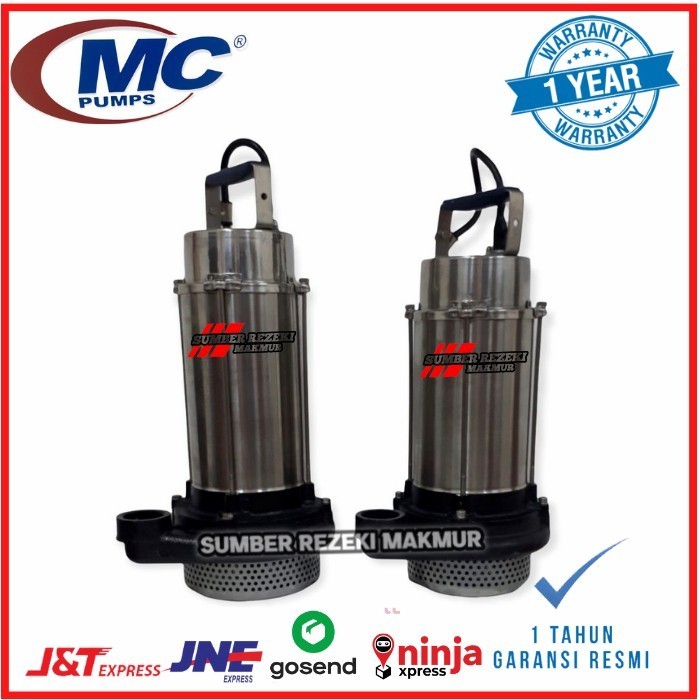 Pompa Air Celup stainless 0,5Hp Pompa submersible stainless mc pump