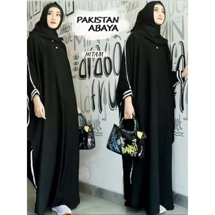 KAFTAN ABAYA GAMIS // Kaftan Abaya Pakistan / Baju Muslim Wanita