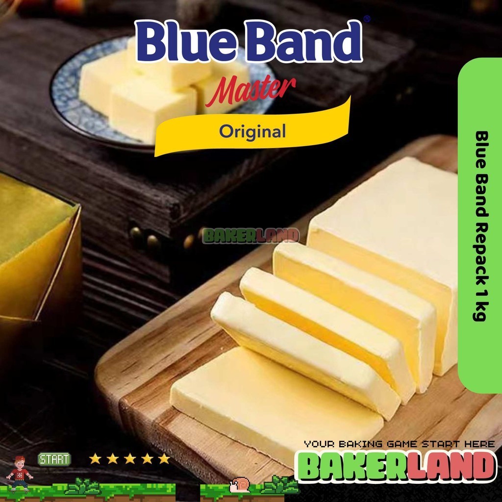 

Blue Band Margarin 1kg / Mentega kiloan / Blue band Kiloan / Blue band repack