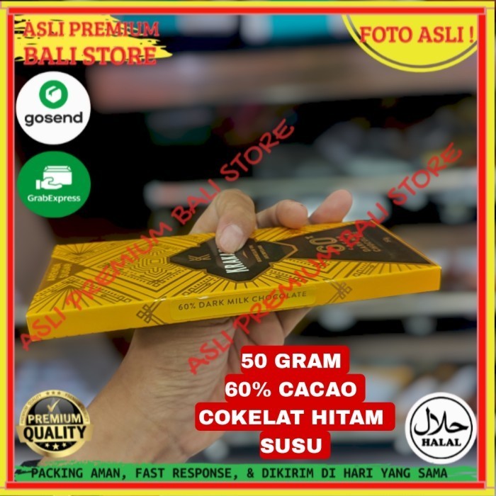 

OLEH OLEH MAKANAN CEMILAN CAMILAN SNACK KULINER KHAS ASLI ORI ORIGINAL BALI COKLAT COKELAT HITAM SUSU