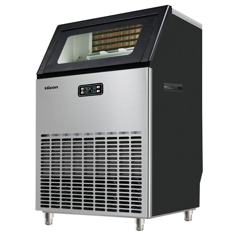HICON ICE CUBE MACHINE 120 KG CAFE RESTAURANT ICE CUBE MACHINE MAKER Mesin es hicon pembuat es batu 