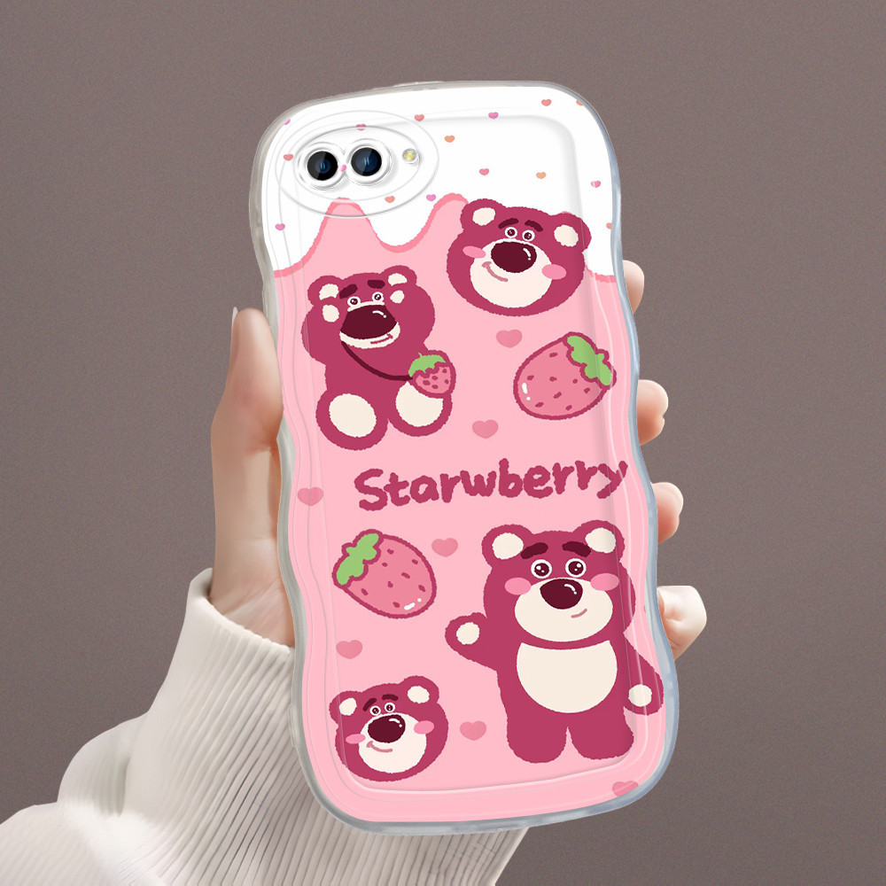 Casing Hp Untuk OPPO A3S A12E Kesing Soft Phone Case Bergelombang Funny Lotso Softcase Cassing