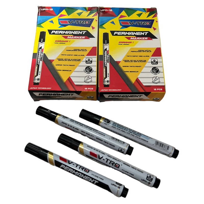 

Spidol Permanent / Whiteboard Marker Vtro/Vanco/Montana (1pcs)