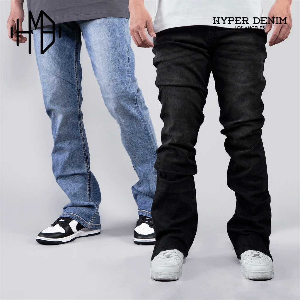 Hyperdenim Flare Zipper Jeans HD049 Hyper Denim