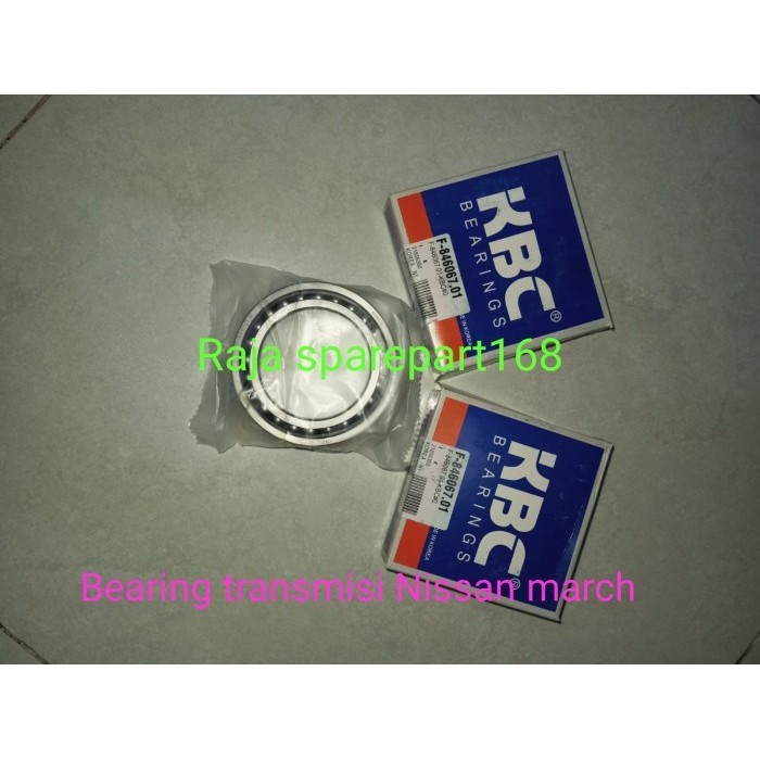 laher bearing transmisi nissan march matic F 846067 baru merk kbc