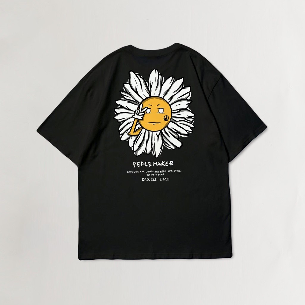 Leisure Droozle & co - tshirt - Peacemaker - Black