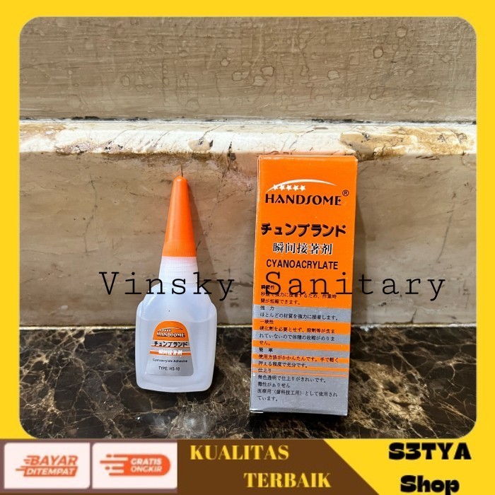 

[S3TYA_MART] KUALITAS TERBAIK Lem Korea Handsome lem serba guna Lem besi "BAYAR DI TEMPAT