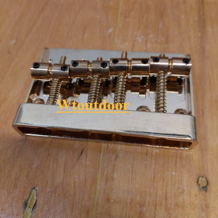 Bridge gitar bass 4 string gold