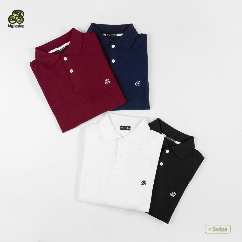 Polo shirt baju kaos big size 2XL 3XL 4XL 5XL 6XL 7XL 8XL kaos kerah pria jumbo oversize KAOS POLO