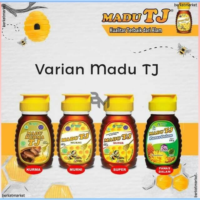 

Madu TJ Botol 250gr Kurma Murni Super