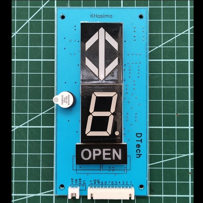 

Display Indikator Elevator Lift Seven Segment Arrow Led Bar - RED - STOP