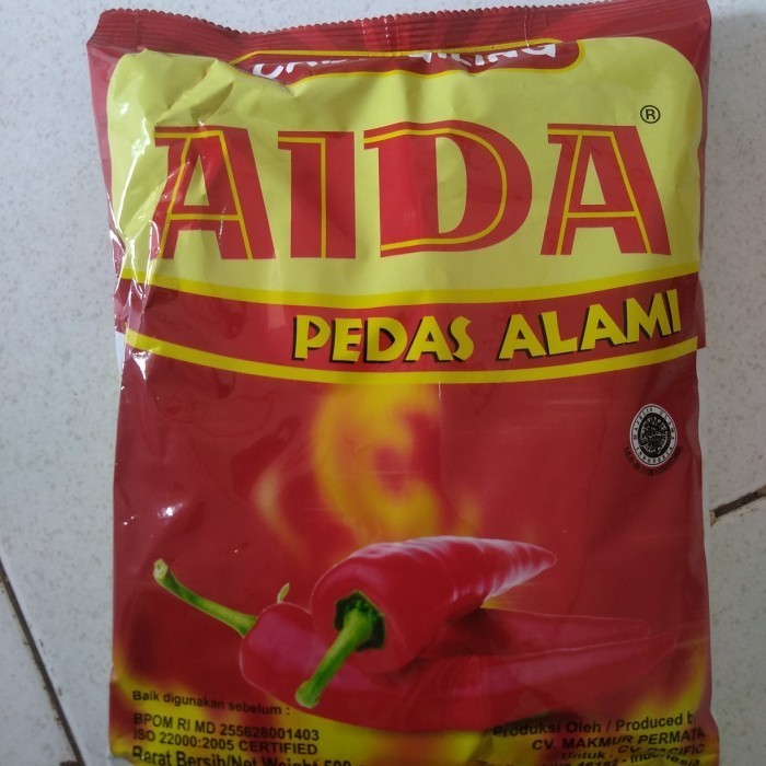 

New Produk- [Terlaris] aida cabe bubuk 500gr